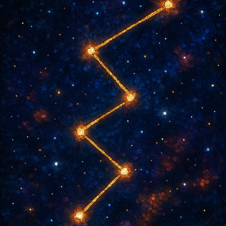 Space Constellation Mosaic